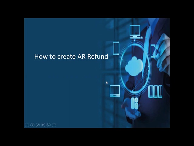 How to Create AR Refund