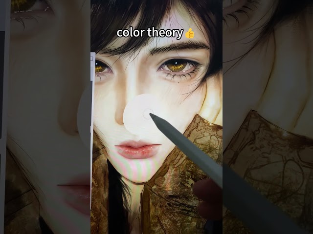 Is color theory a real thing? #art #drawing #shorts #ibispaintx #painting #colortheory