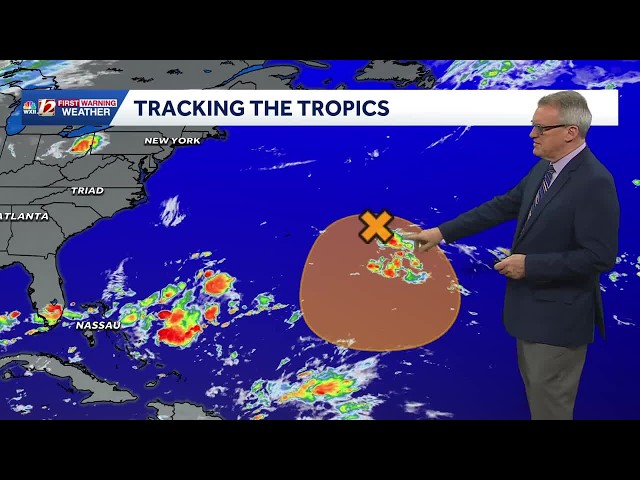 Tracking the Tropics: "Area of Interest" near Bermuda may become a tropical depression this week