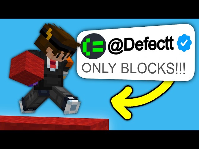 Bedwars Youtubers IMPOSSIBLE Challenges...