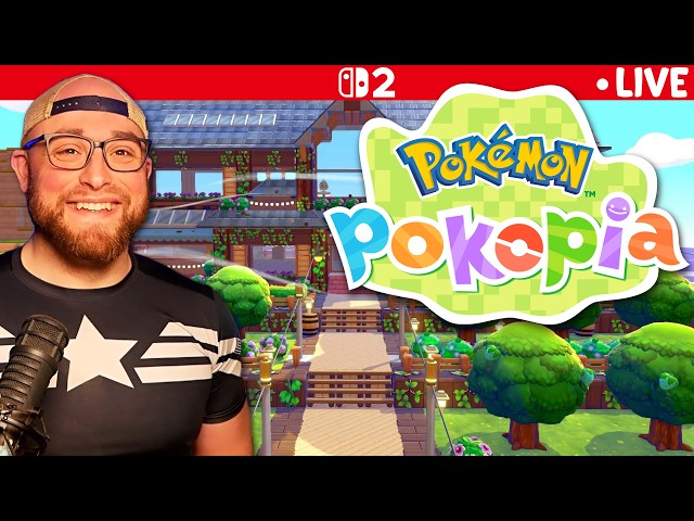 Pokemon Pokopia Greenhouse Build!