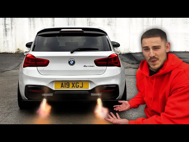 MAKING MY BMW M140i SOUND CRAZY WITH A NEW EXHAUST!!!
