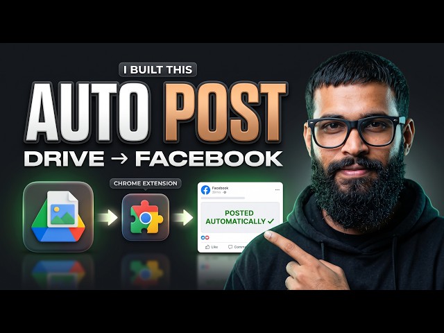 I Built a Chrome Extension That Automatically Posts to Facebook