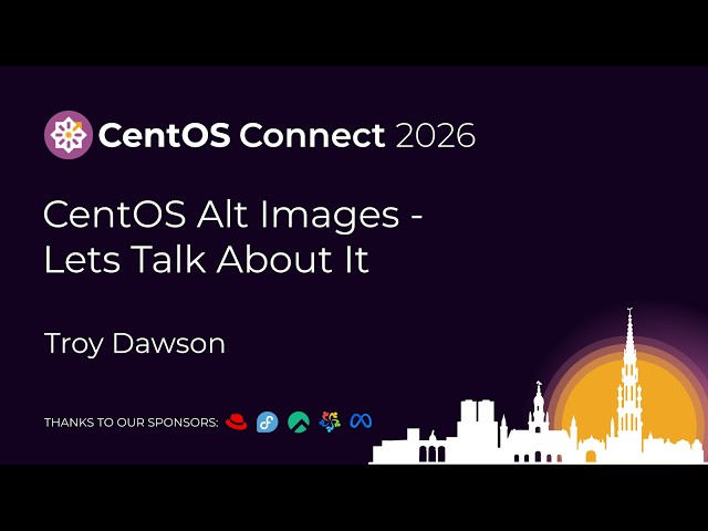 CentOS Alt Images - Lets Talk About It
