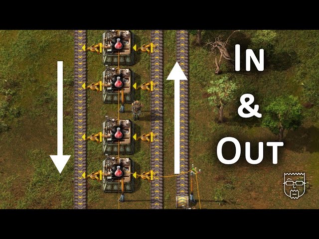 Making Building Easy - the "In-and-Out" Design Principle | Factorio "Quick" Tutorials