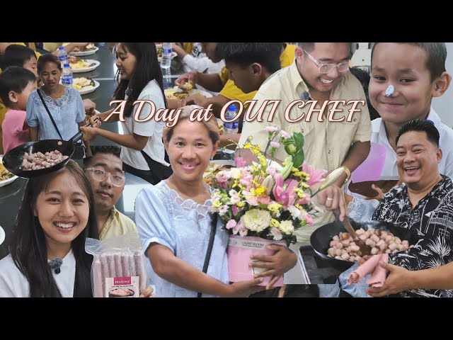 Cocinando con Oui chef👨‍🍳👩‍🍳|Awa y Along prepararon una comida especial para los niños de Ebeneze...