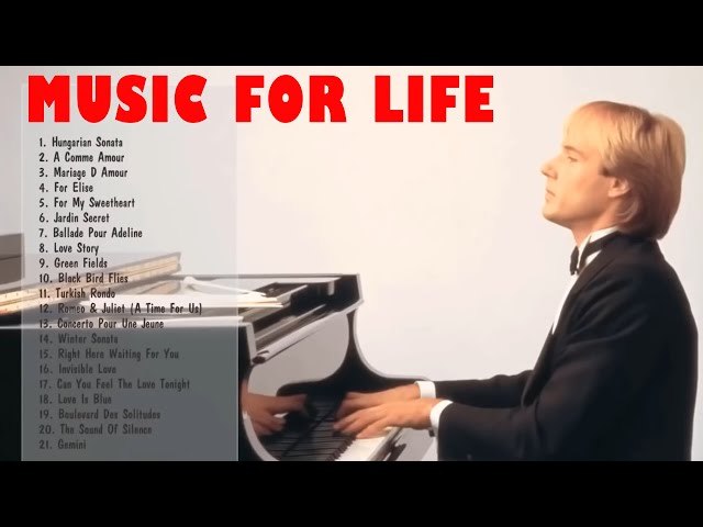 Lo mejor de Richard Clayderman - Álbum completo de grandes éxitos de Richard Clayderman