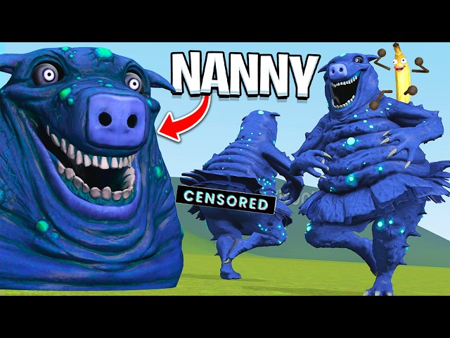 NANNY IS... SUS?! 🐽 Garten of Banban 9 in Garry's Mod!