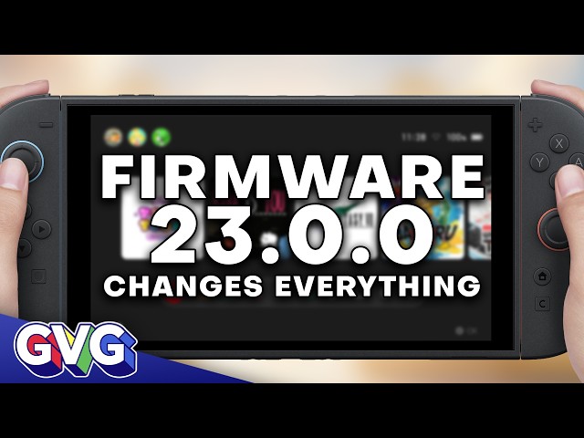 Nintendo Switch 2 Firmware 23.0.0 is Incredible - VRR Finally Exists in Docked Mode!