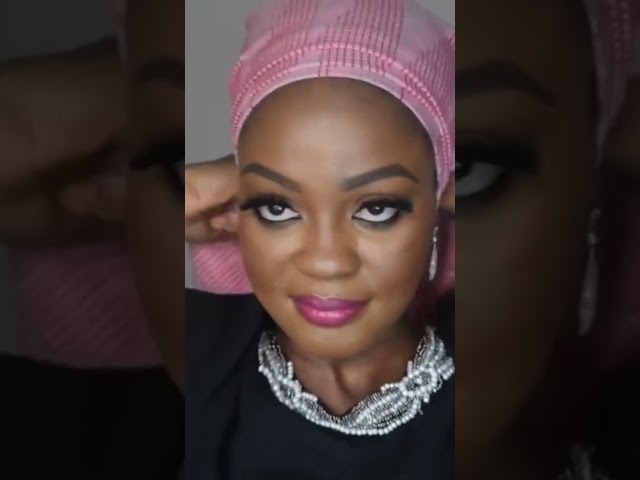 How To Tie Aso Oke Gele With Pleats & Twists #headtie #owambe #yoruba