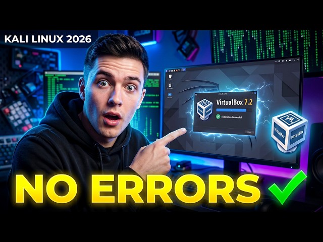 Install VirtualBox 7.2 on Kali Linux 2026 Guide | 100% Working VirtualBox 7.2 Install for Kali Linux