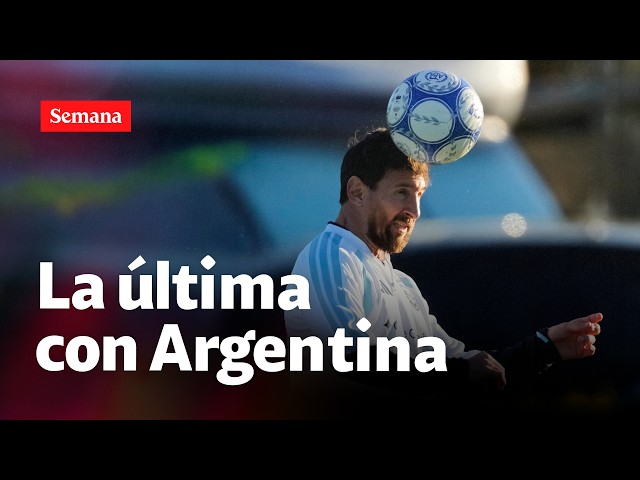 Lionel Messi SAYS GOODBYE to the Argentine national team playing against Benin