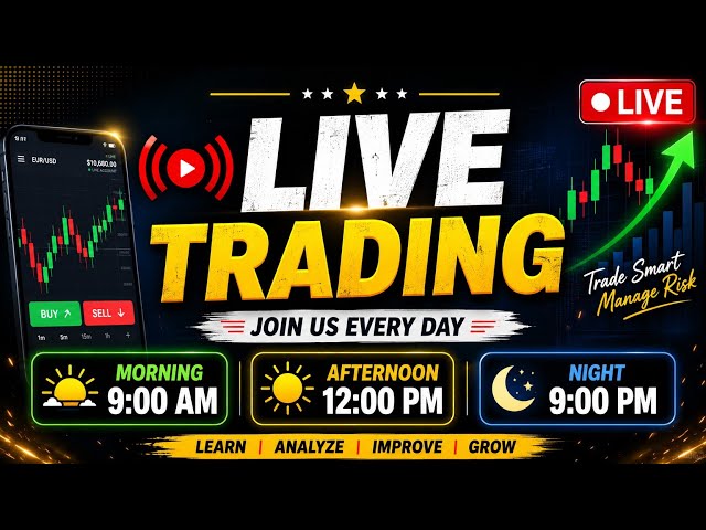🔴 LIVE Binary Trading | Real-Time Market Analysis & Price Action