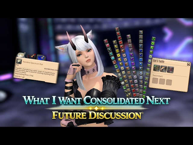 FFXIV: Things I Want Consolidated In The Future!