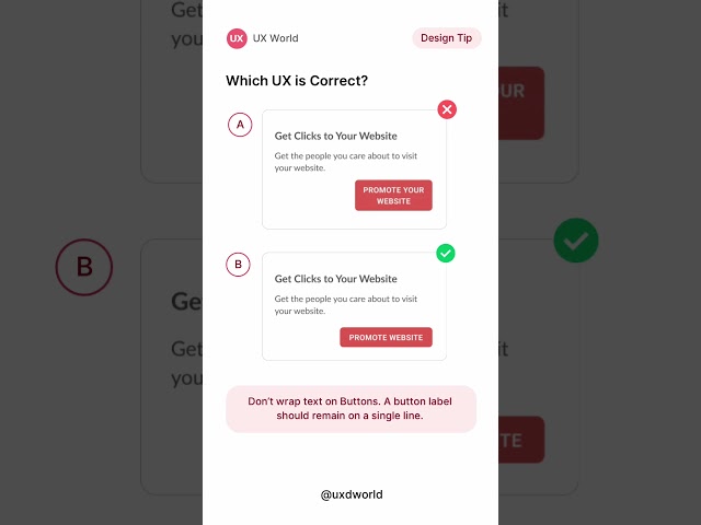 Which UX is Correct? | Test Your UX Knowledge #ux #ui #uxdesign #uxquiz #uxtrends