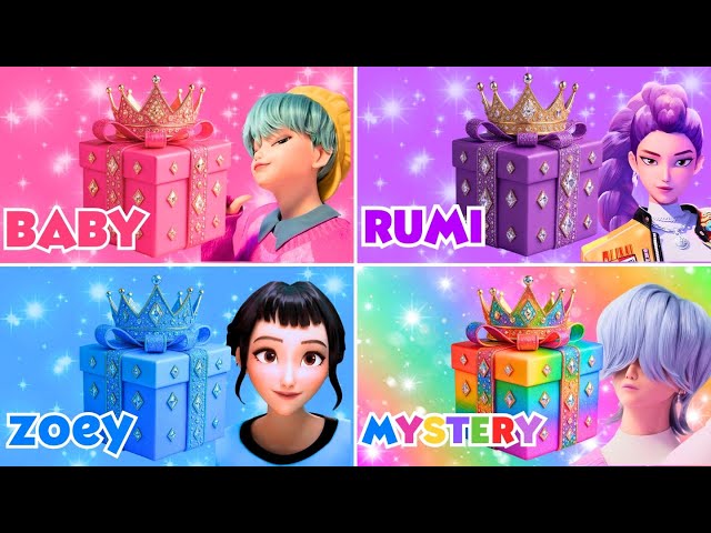 Choose Your Gift Box ! 🎁 KPOP DEMON HUNTERS EDITION🩷💜💙🌈 4 Gift Boxes Quiz Challenge