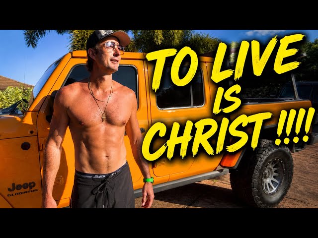 DYING !!!!!!!! TO LIVE IS CHRIST !!!!!! HOW TO DIE AND BE BORN AGAIN (BreaKiNG !) 
