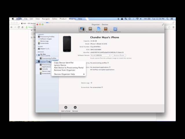 Working With Certificates, Devices, and Profiles - Corona SDK Tutorials