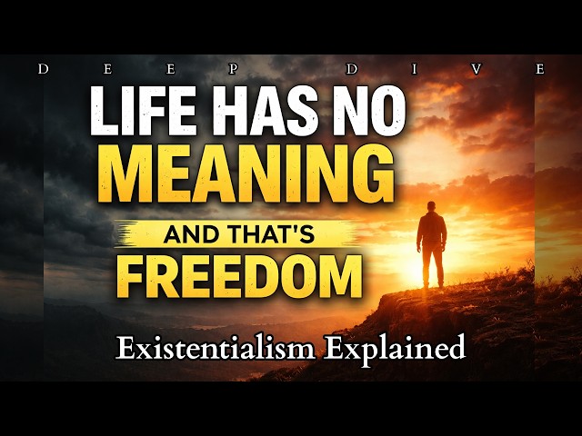 Why Life Has No Meaning | Existentialism: The Philosophy of Freedom and Meaninglessness - Deep Dive