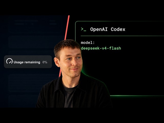 I Hit My Codex Limits. So I Connected DeepSeek V4 Flash to It