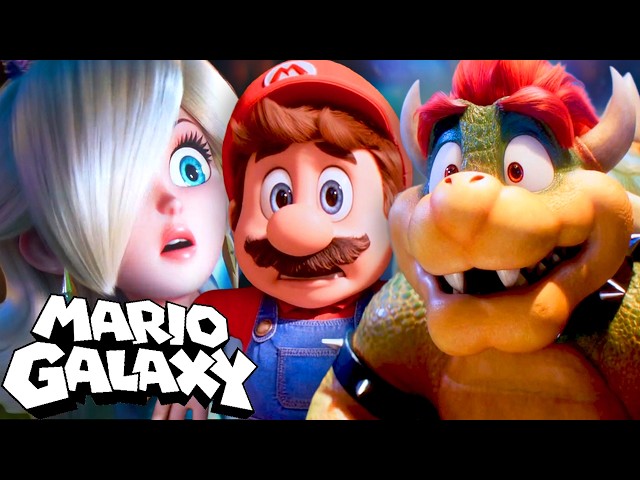 we FINALLY watched the Mario Galaxy movie... it's insane.