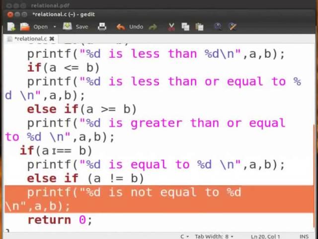 Relational Operators - Hindi