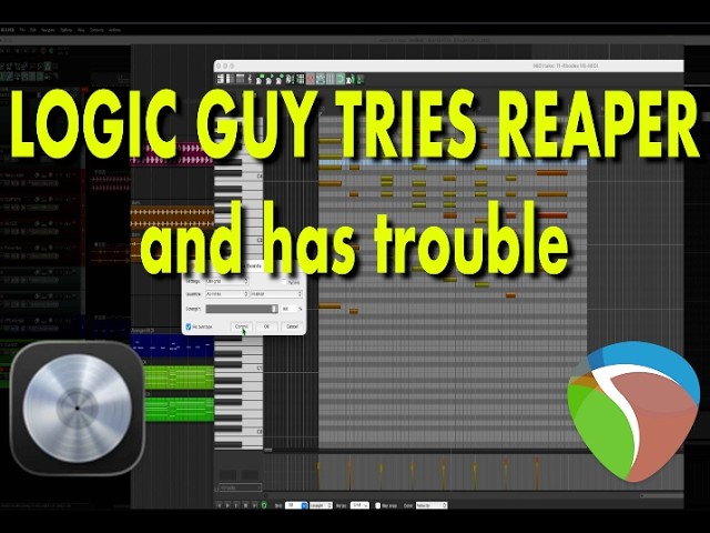 Logic Pro Guy Tries Reaper and Has Trouble