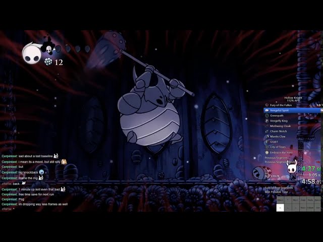 Hollow Knight 112% All Pantheon Bosses Speedrun in 4:05:43
