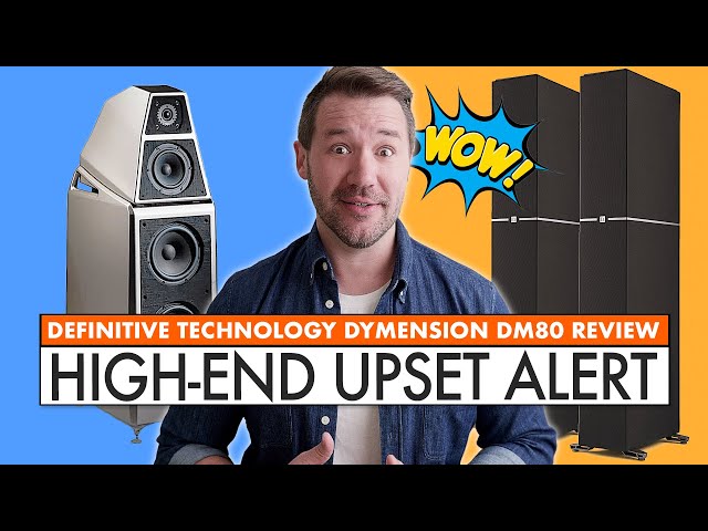 AWESOME FULL RANGE SPEAKER! Def Tech DM80 Review