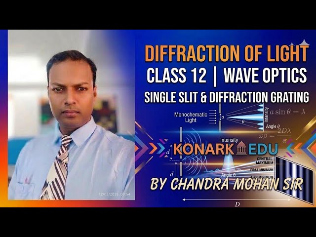 DIFFRACTION  || PHYSICS # CLASS12