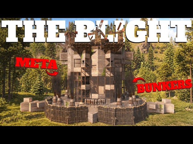 The Blight • Bunkered 8 Man Base • Meta Base Design • Inter-TC • Rust Base Build Tutorial
