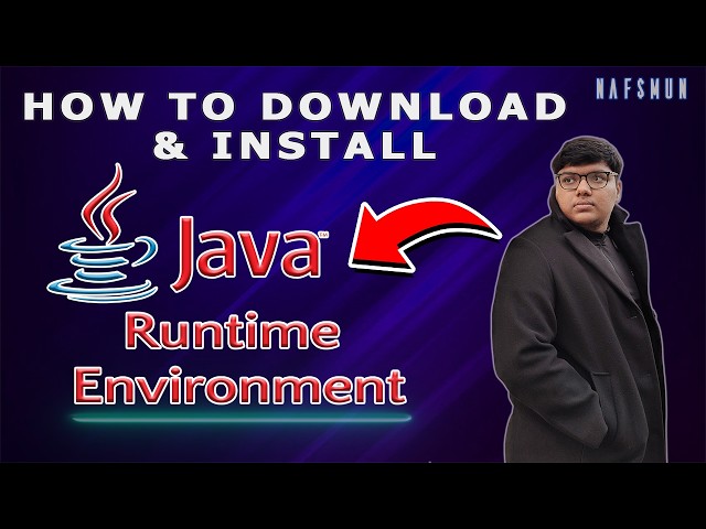 How To Download & Install Java Runtime Environment (JRE) | NAFSMUN