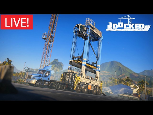🔴LIVE: ONE OF THE BEST SIMULATION GAMES ON CONSOLE PLUS NEW DLC!!! | Docked Console Episode 4