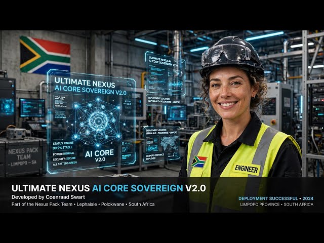 ULTIMATE NEXUS AI CORE :: SOVEREIGN V2.0 | Drag-and-Drop Vision System