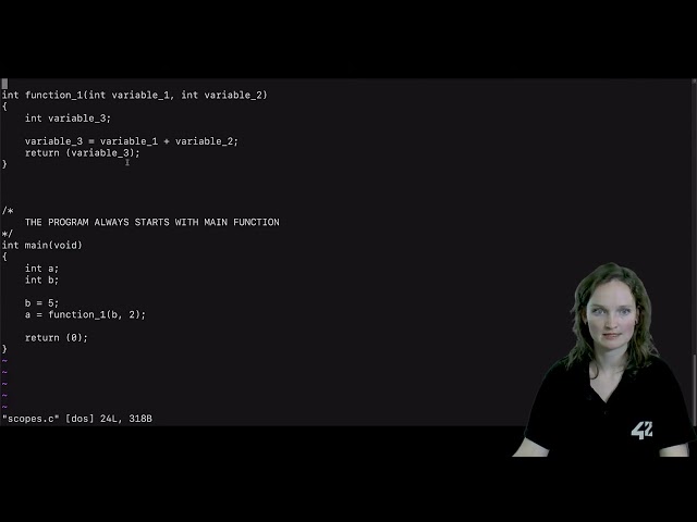 Piscine C   C00   The C coding language