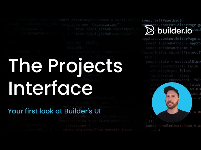 Navigating the Builder.io Interface: A Complete Overview