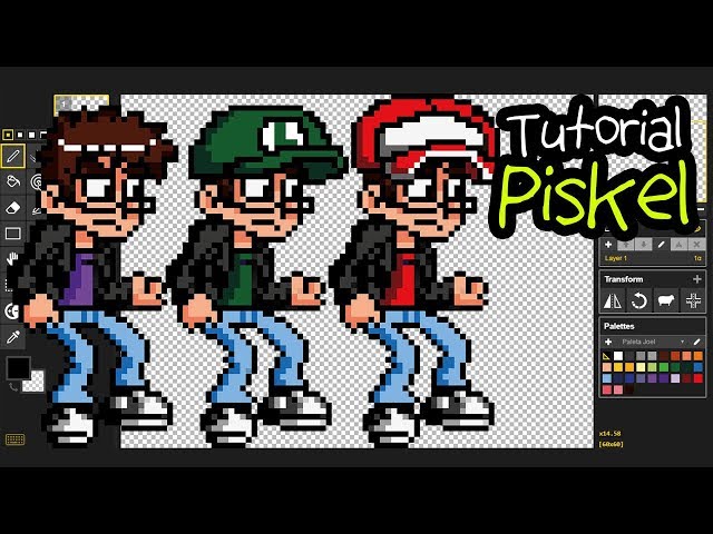 Tutorial - PISKEL - Sprites y animaciones en pixel art