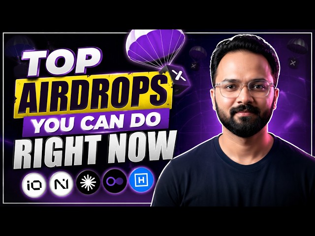 5 New Crypto Airdrops to Farm Right Now | Confirmed Early Alpha (2026)