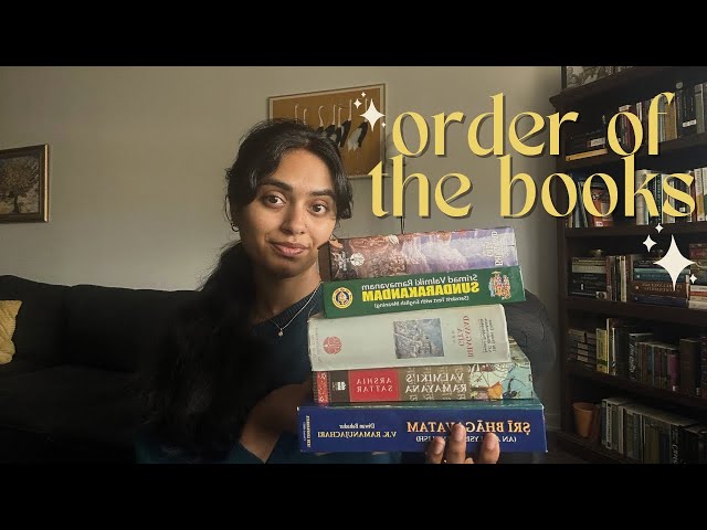 Hindu Scripture: The Order of the Books