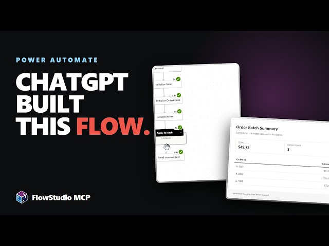 Connect ChatGPT to Power Automate, Then Let It Build a Flow