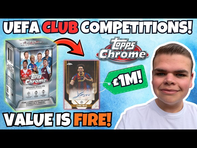 WOW! NEW Topps Chrome UCC 25/26 Value Box Opening | CRAZY PULL!