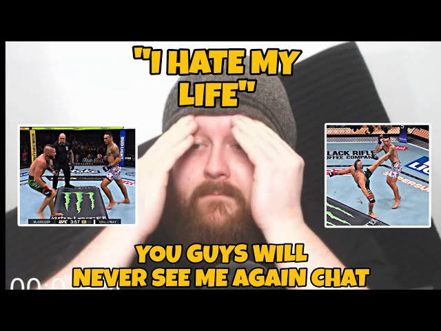 MMA GURU crashes out after McGregor twists his Knee immediately into the fight 🥲🥀