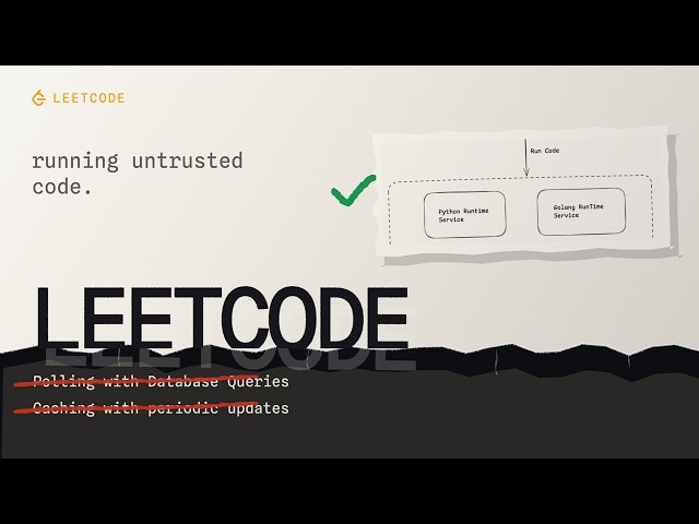 LeetCode System Design | Running Untrusted Code Safely — High Level Design Explained
