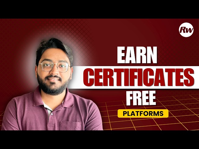 Expert Session | Elevate Your Profile - Learn & Earn skills & certificates from renowned platforms