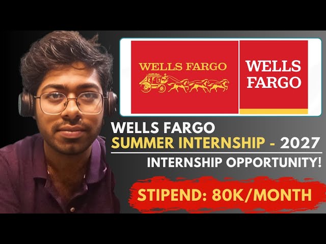 Wells Fargo Summer Internship Program 2027 | Code With Cisco | Complete Guide | Free Resources