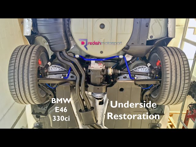 BMW E46 330ci - Underside Restoration - Better Than New!