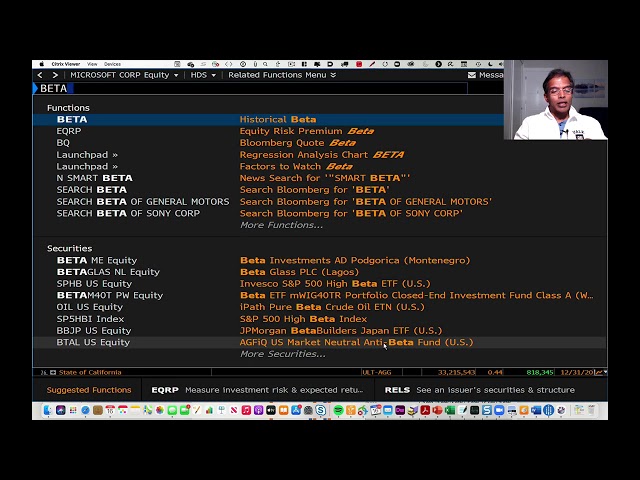 In Practice Webcast: Introduction to using a Bloomberg Terminal for data collection