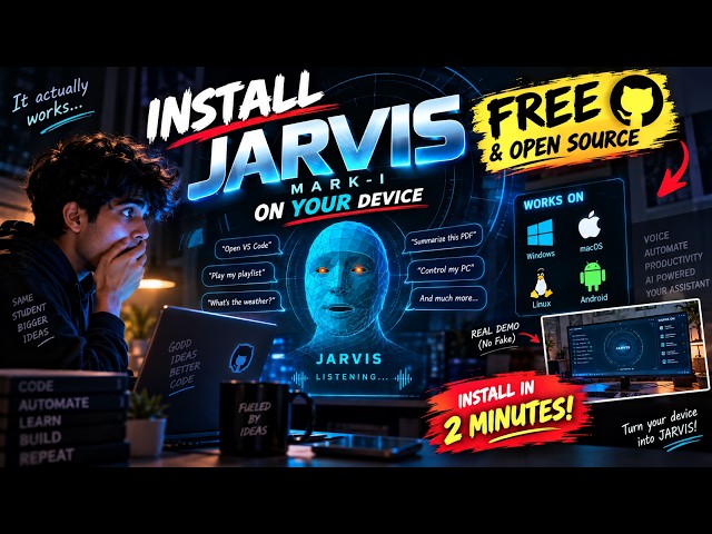 How to Install Your Own JARVIS AI on PC or LAPTOP  2026 | Step-by-Step Guide | FREE & Open Source
