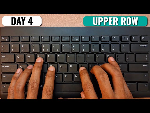 English Typing Course- DAY 4 | Free Typing Lessons | Touch Typing Course | Tech Avi