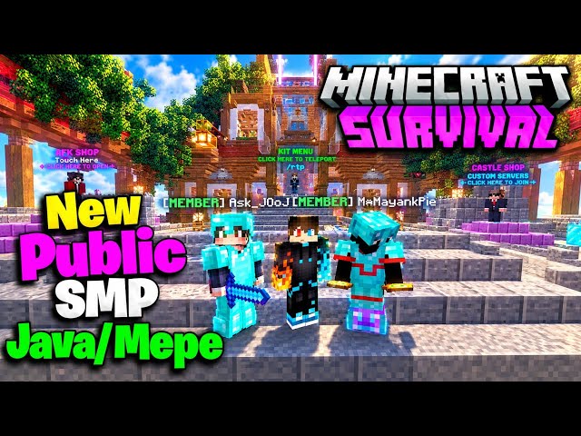 😱 New Best Cracked Survival SMP Server 2026 | 24/7 Online | Java + PE | Free To Join 💦